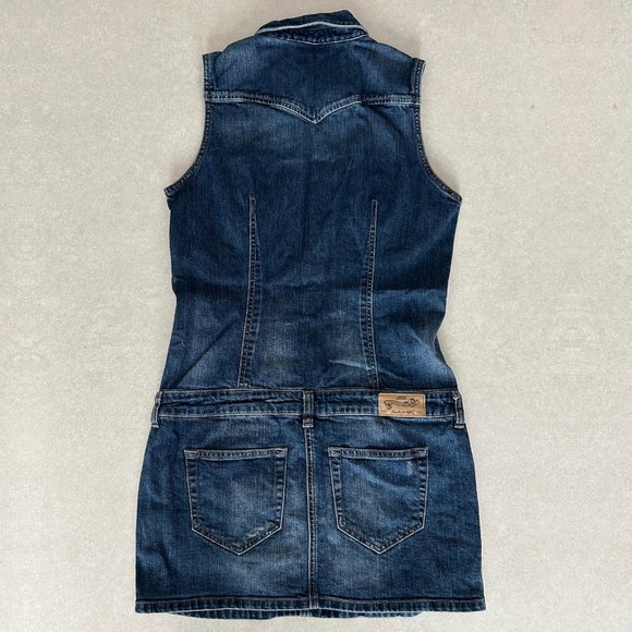 Diesel Denim Mini Dress - Picture 7 of 16